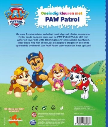 9789047881087 paw patrol   oneindig kleuren met paw patrol 3 9789047881087 b
