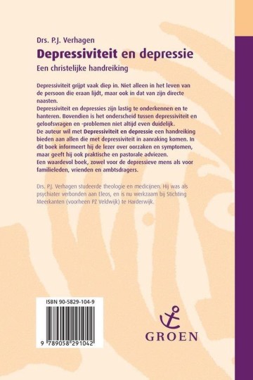 9789058291042 depressiviteit en depressie 9789058291042 groen praktisch en pastoraal