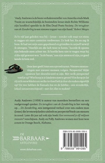 9789059991095 andrews andy   de terugkeer van de zonderling 9789059991095 a