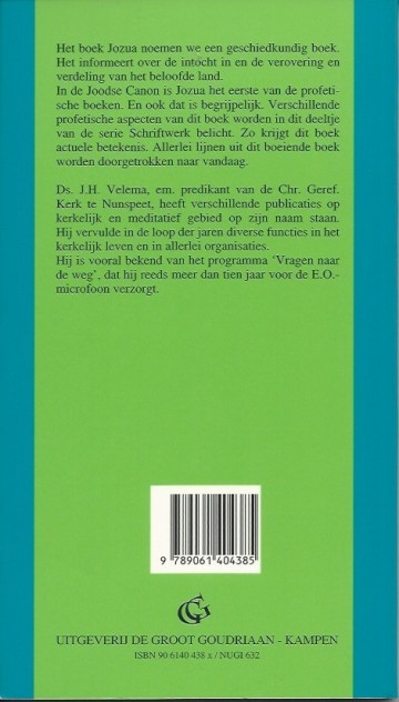 9789061404385 velema ds jh   kernteksten uit jozua   schriftwerk 9789061404385 2