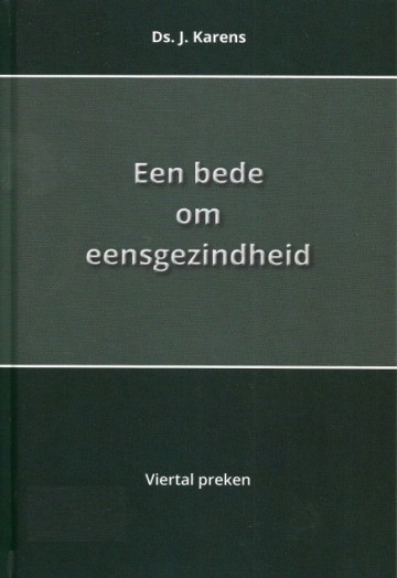 9789081959179 ds j karens een bede om eensgezindheid 9789081959179