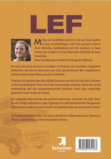 9789083632636 kooijman mirjam   lef 9789083632636 lef mirjam kooijman lef achterkant