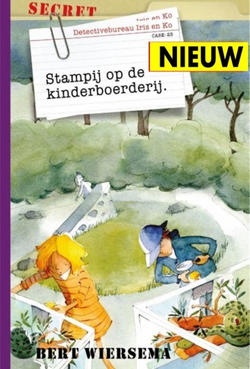 9789085436027 wiersema bert   stampij op de kinderboerderij iris en ko deel 23 9789085436027 verwacht nieuw