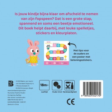 9789403242170 dag fopspeen spelletjesboek met poster en beloningsstickers voor de kleintjes   ik groei 9789403242170 achterkant