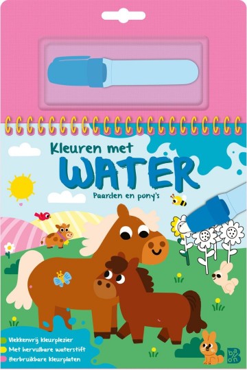 9789403244785 kleuren met water paarden en ponys 9789403244785