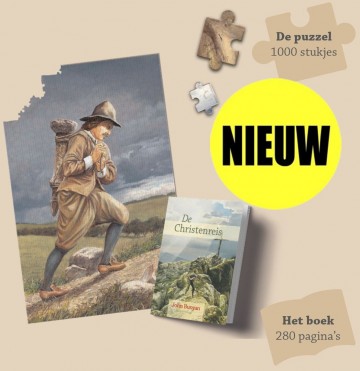 9789491570322 john bunyan de christenreis boek puzzel 1000 stukjes 9789491570322 john bunyan stichting uitgeverij de banier
