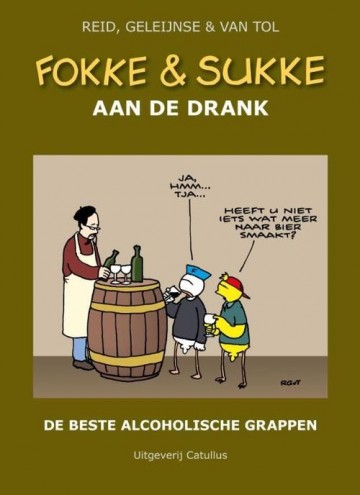 9789492409232 een bundeling van de grappen die in de loop der jaren door fokke  sukke zijn gemaakt over wijn bier wodka rum en andere alcoholische dranken 9789492409232 cover
