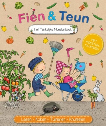9789493236530 fien en teun het makkelijke moestuinboek lezen koken tuinieren knutselen 9789493236530