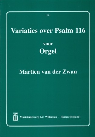Zwan, Martien van de - Variaties over Psalm 116