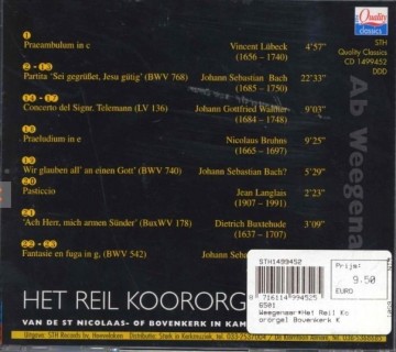 Ab weegenaar reil koororgel kampen