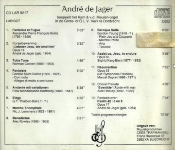 Andre de jager dordrecht achterkant