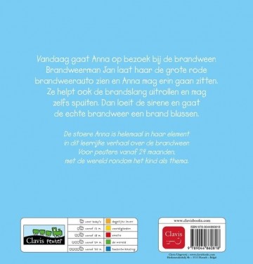 Anna bij de brandweer   back