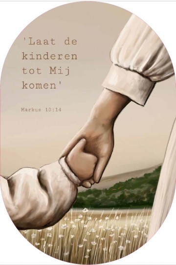 Art by claudia   muurdecoratie laat de kinderen tot mij komen