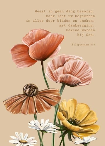 Art by claudia   poster a4  weest in geen ding bezorgd