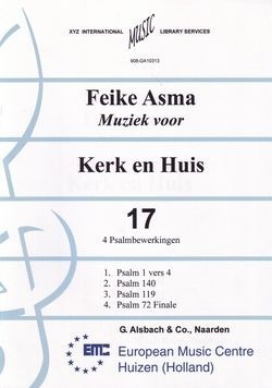 Asma, Feike - Boek 17 Vier Psalmbewerkingen