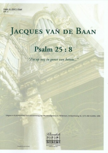 Baan 25 klavar voorkant