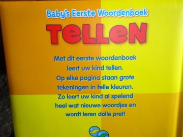 Babys eerste woordenboek   tellen achterkat