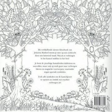 Basford johanna   het betoverde woud   kleur  en zoekboek