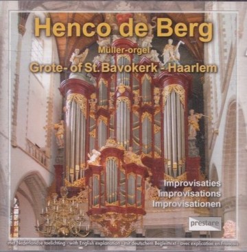 Berg henco de   grote of st bavokerk te haarlem