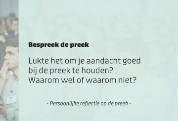 Bespreek de preek foto 2jpg