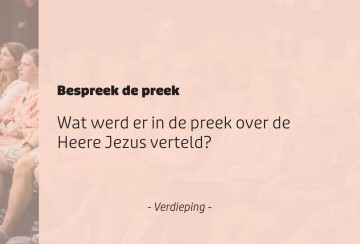 Bespreek de preek foto 3jpg