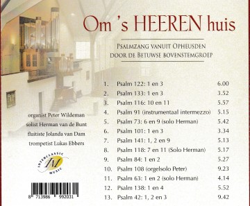 Betuwse bovenstemgroep   om s heeren huis   opheusden   back