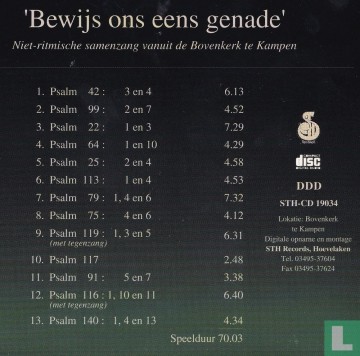 Bewijs ons back