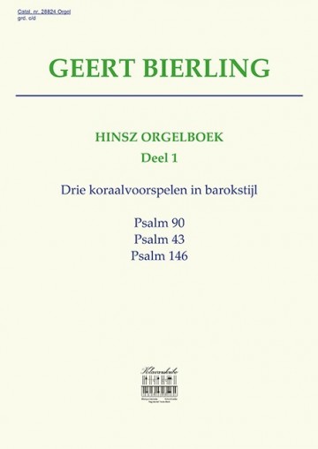 Bierling geert   hinz orgelboek deel 1 klavar