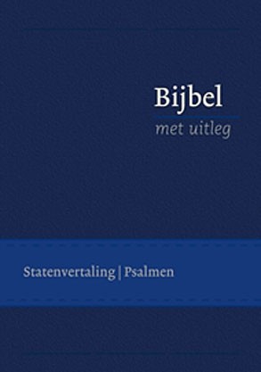 Uitlegbijbel Statenvertaling - KLEIN harde band (blauw)