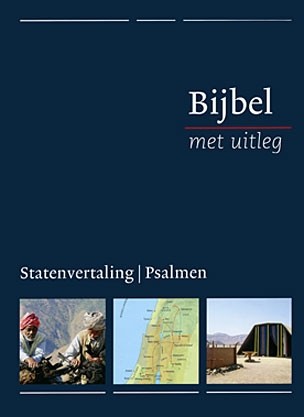 Uitlegbijbel Statenvertaling - MIDDEL Harde band (blauw)