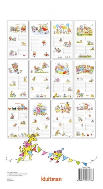 Bobbi verjaardagskalender 2