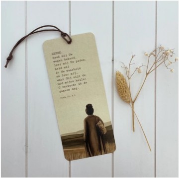 Boekenlegger heere maak mij uw wegen