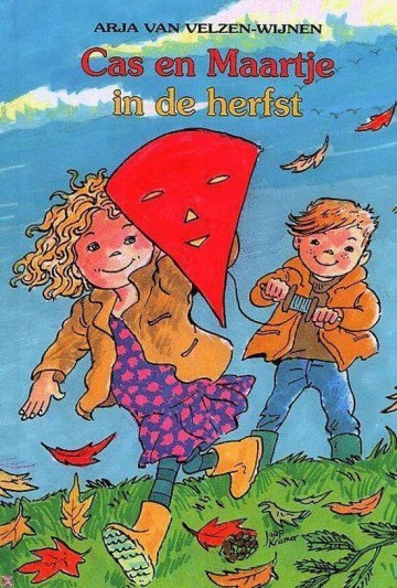 Cas en maartje in de herfst