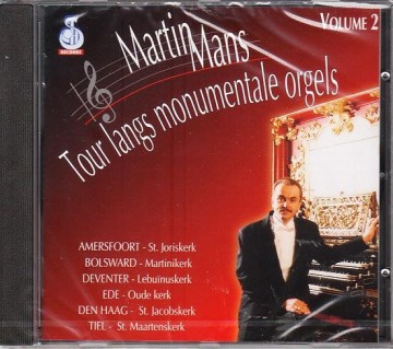 Cd martin mans langs monumentale orgels