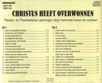 Christus heeft overwonnen inhoud