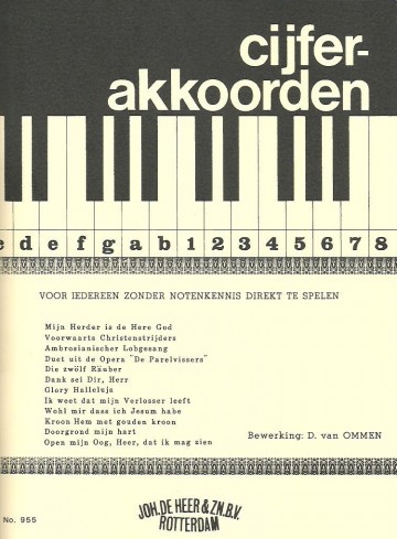 Cijferakkoorden   liederen 001