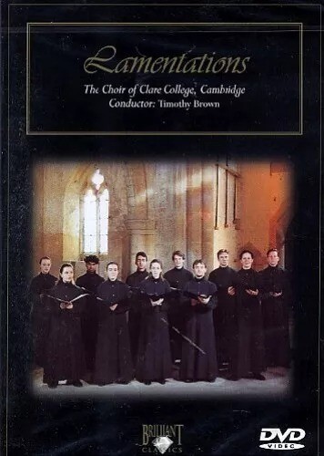 Clare college choir cambridge   lamentations dvd
