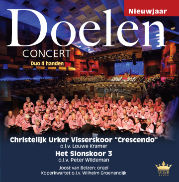 Crescendo chr urker viserskoor   nieuwjaarsconcert mmv sionskoor en duo 4 handen
