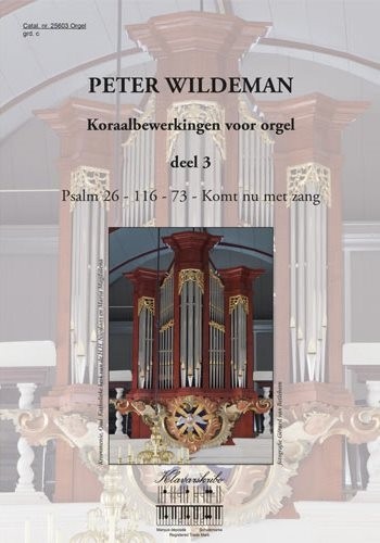 Wildeman, Peter - Koraalbewerkingen deel 3 (Klavar)