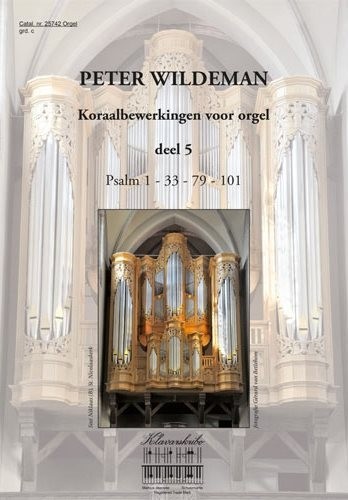 Wildeman, Peter - Koraalbewerkingen deel 5 (Klavar)
