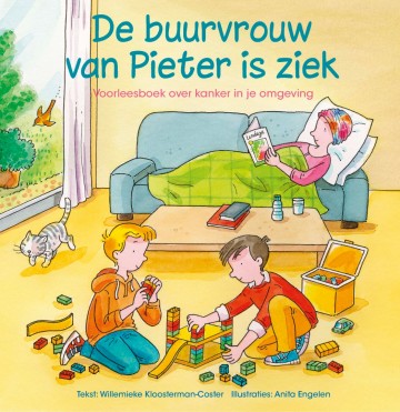 De buurvrouw van pieter is ziek