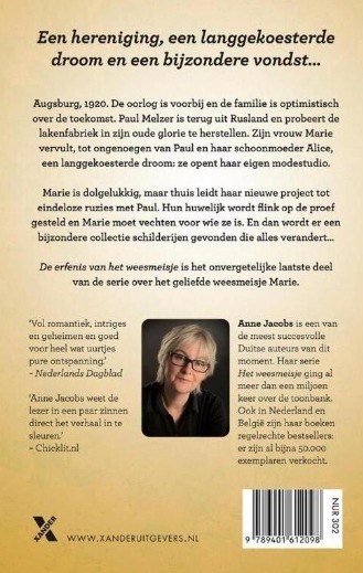 De erfenis van het weesmeisje back