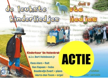 De leukste kinderliedjes deel 1 en deel 2 bert noteboom