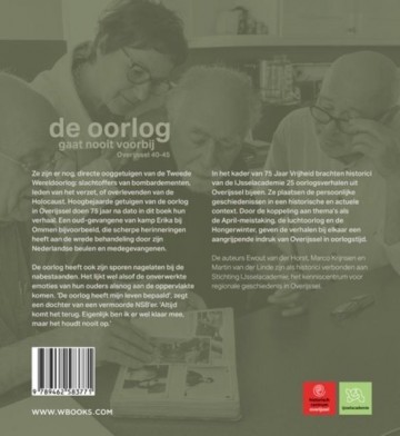 De oorlog gaat nooit voorbij   back