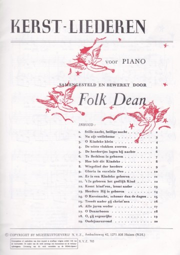 Dean kerstliederen 2