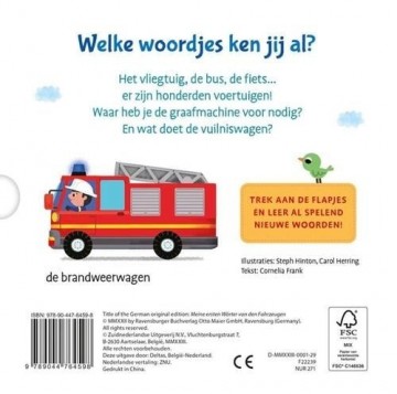 Deltas mijn eerste woordjes voertuigen kartonboekj 1