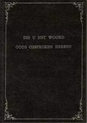 Die u het woord