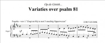 Dijk, Cor van - Koraalbewerkingen orgel (10)