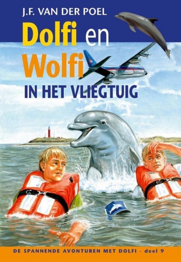 Dolif wolfi in het vliegtuig