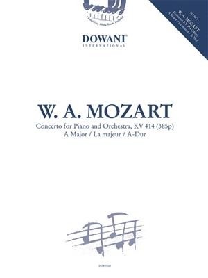 Dow 17006 404 concerto for piano and orchestre kv414 wa mozart 9789043170505 9790035256749